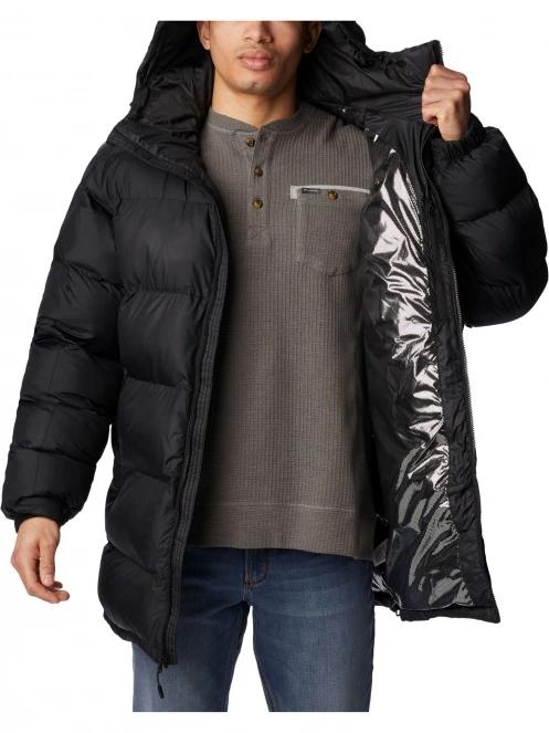 Columbia Pike Lake Parka férfi télikabát fekete színben 5