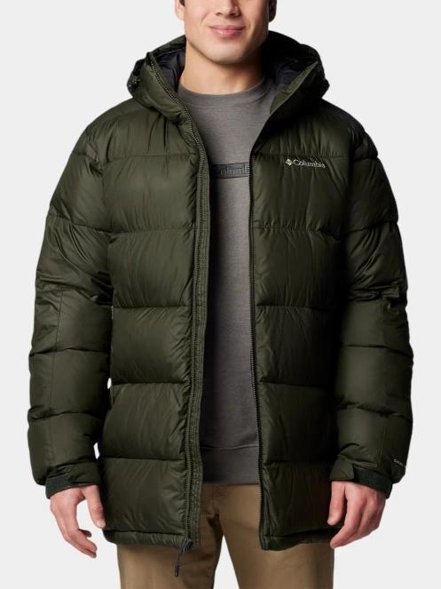 Columbia Pike Lake Parka férfi télikabát zöld színben 5