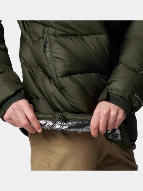 Columbia Pike Lake Parka férfi télikabát zöld színben 7