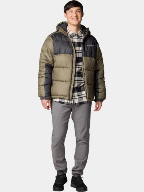 Columbia Pike Lake II Hooded Jacket férfi télikabát zöld színben 6