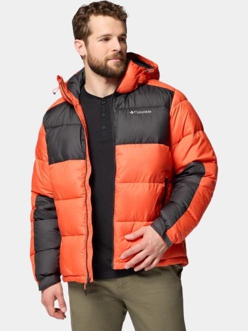 Columbia Pike Lake II Hooded Jacket férfi télikabát narancssárga színben 5