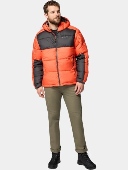 Columbia Pike Lake II Hooded Jacket férfi télikabát narancssárga színben 6