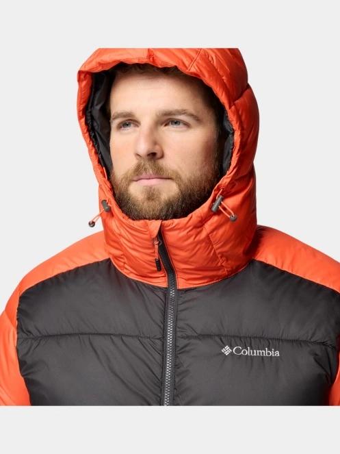 Columbia Pike Lake II Hooded Jacket férfi télikabát narancssárga színben 10