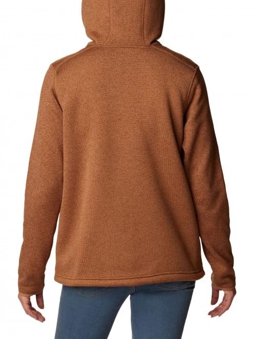 Columbia Sweater Weather Sherpa Full Zip női polár pulóver barna színben 4