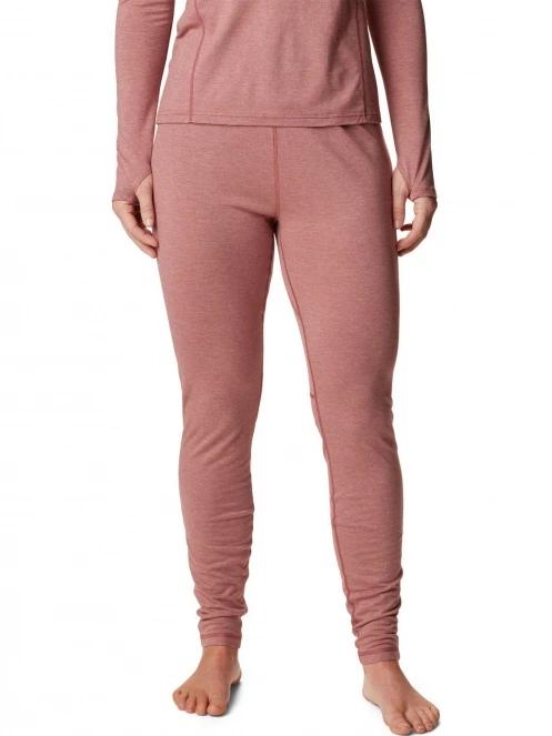 Columbia Tunnel Springs Wool Tight női aláöltöző nadrág piros színben 2