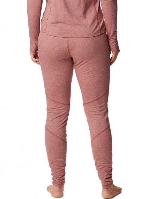 Columbia Tunnel Springs Wool Tight női aláöltöző nadrág piros színben 4