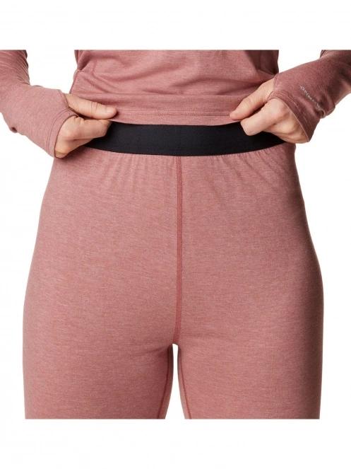 Columbia Tunnel Springs Wool Tight női aláöltöző nadrág piros színben 5
