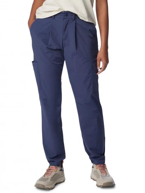 Columbia Boundless Trek Pleated Pant női túranadrág kék színben 2