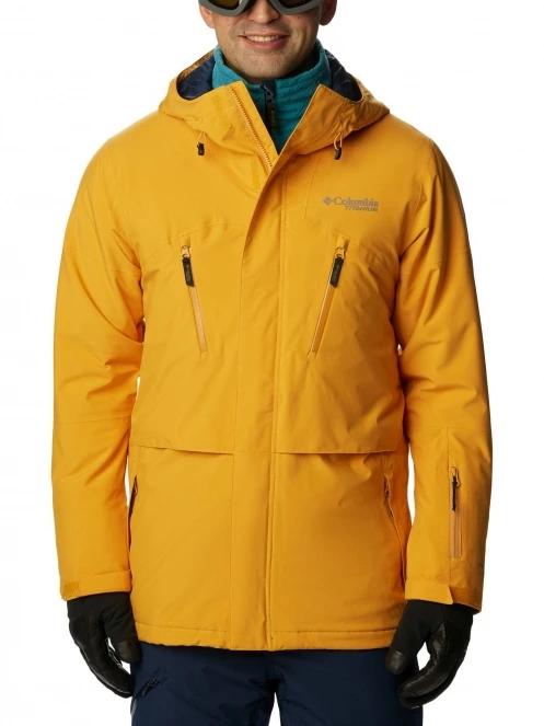Columbia Aerial Ascender II Jacket férfi síkabát sárga színben 2