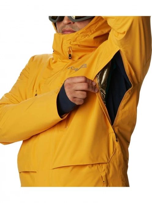 Columbia Aerial Ascender II Jacket férfi síkabát sárga színben 9