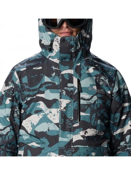Columbia Winter District II Jacket férfi síkabát szürke színben 7