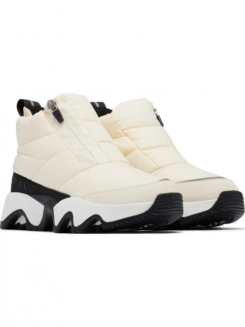 Sorel Kinetic Impact Puffy Zip WP női hótaposó fehér színben 4