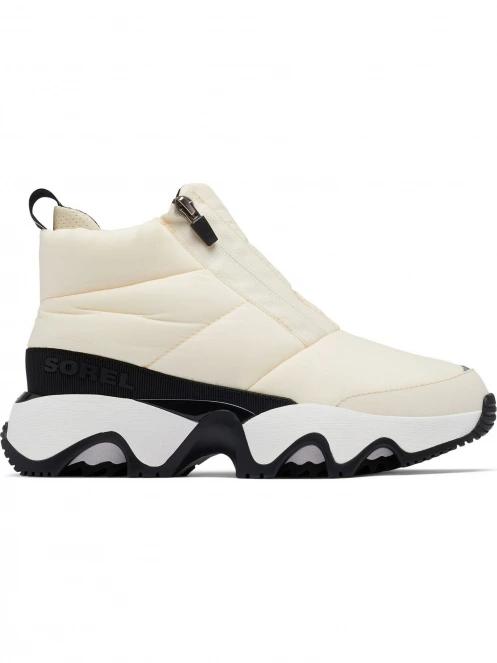 Sorel Kinetic Impact Puffy Zip WP női hótaposó fehér színben 5