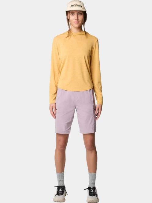 Mountain Hardwear Sunblocker Long Sleeve Hoody női hosszú ujjú sport póló sárga színben 5