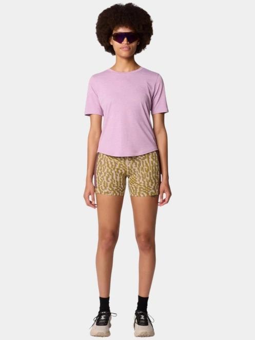 Mountain Hardwear Sunblocker Short Sleeve női rövid ujjú sport póló lila színben 5