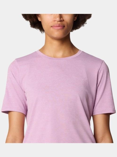 Mountain Hardwear Sunblocker Short Sleeve női rövid ujjú sport póló lila színben 7