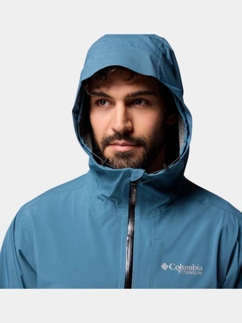 Columbia Ampli-Dry II Shell férfi esőkabát kék színben 7