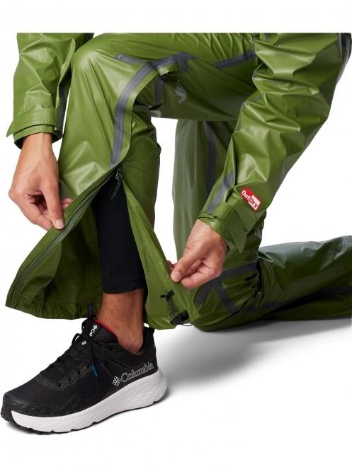 Columbia Outdry Extreme Wyldwood Rain Pant férfi túranadrág zöld színben 6