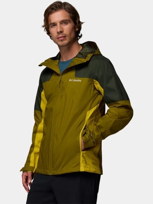 Columbia Inner Limits III Jacket férfi esőkabát zöld színben 3