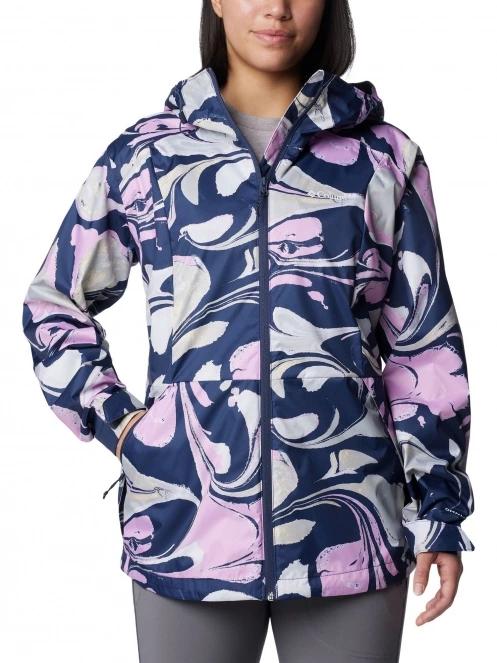Columbia Inner Limits III Jacket női esőkabát kék színben 2