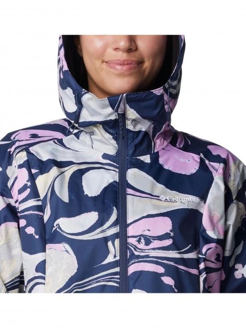 Columbia Inner Limits III Jacket női esőkabát kék színben 7