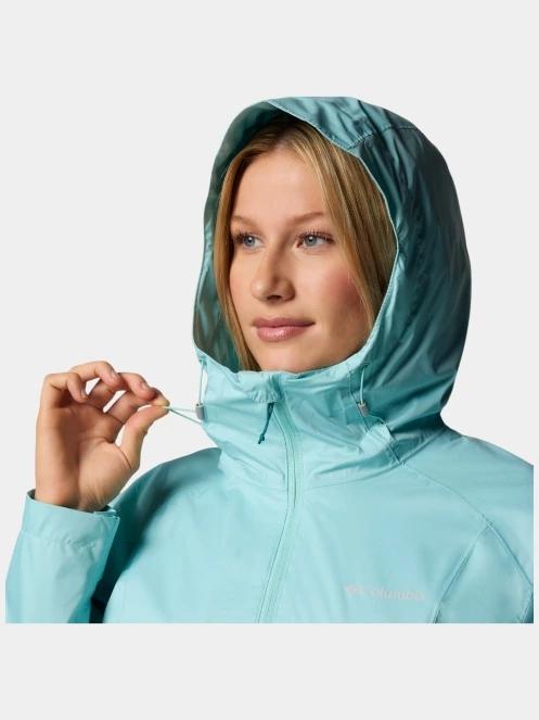 Columbia Inner Limits III Jacket női esőkabát zöld színben 5