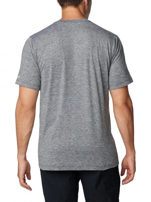 Columbia Kwick Hike Graphic Short Sleeve Tee férfi rövid ujjú sport póló fekete színben 4