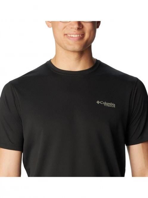Columbia Summit Valley Short Sleeve Crew férfi rövid ujjú sport póló fekete színben 6
