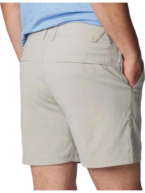 Columbia Black Mesa Woven Short férfi sport rövidnadrág szürke színben 6