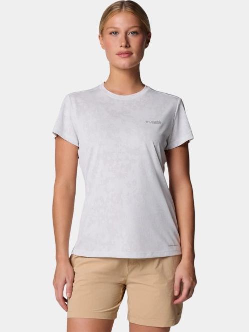 Columbia Bluebird Canyon Short Sleeve Crew női rövid ujjú sport póló fehér színben 2