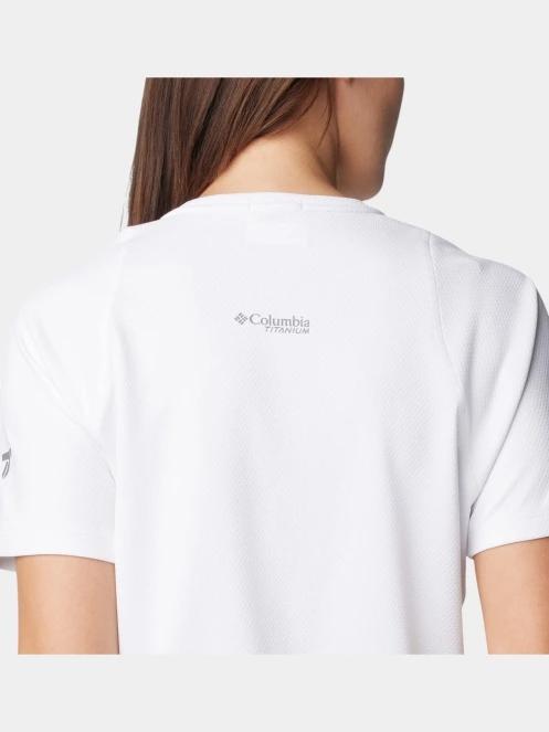 Columbia Summit Valley Short Sleeve Crew női rövid ujjú sport póló fehér színben 6