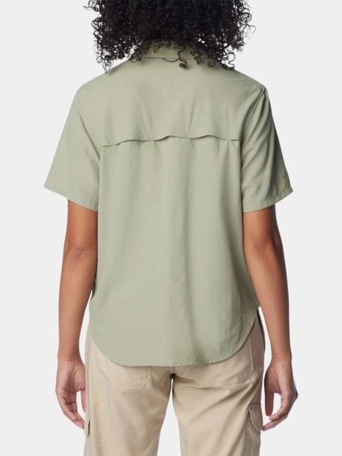 Columbia Silver Ridge 3.0 Short Sleeve Shirt női rövid ujjú ing oliva színben 4