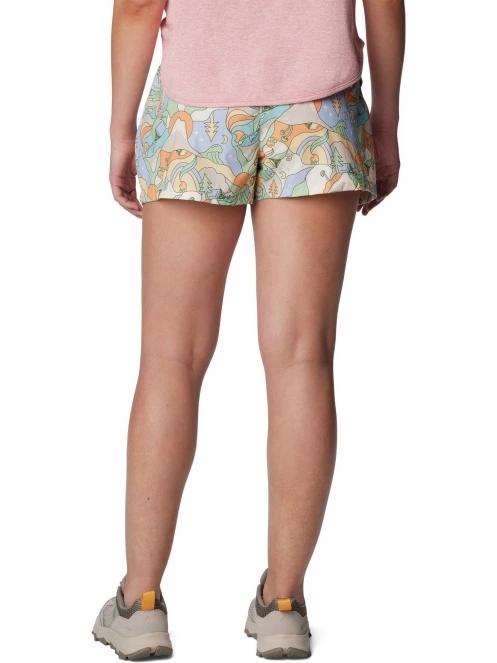 Columbia Boundless Trek Active Cargo Short női rövidnadrág homok színben 4