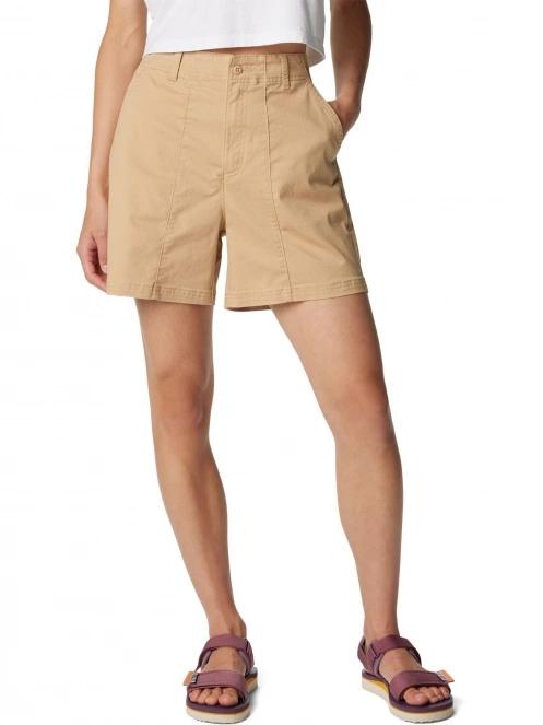 Columbia Calico Basin Cotton Short női rövidnadrág homok színben 2