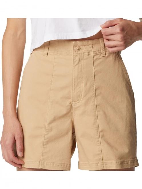 Columbia Calico Basin Cotton Short női rövidnadrág homok színben 5