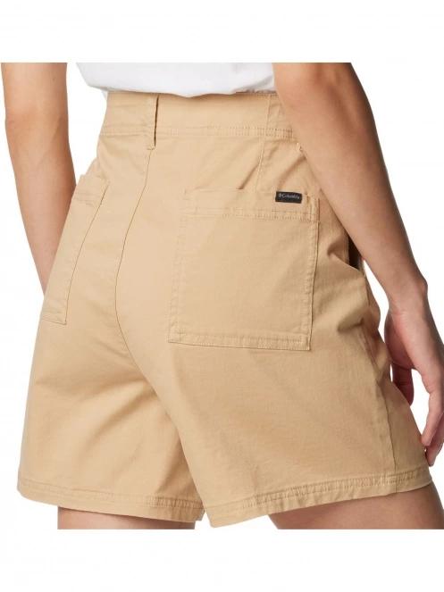 Columbia Calico Basin Cotton Short női rövidnadrág homok színben 6