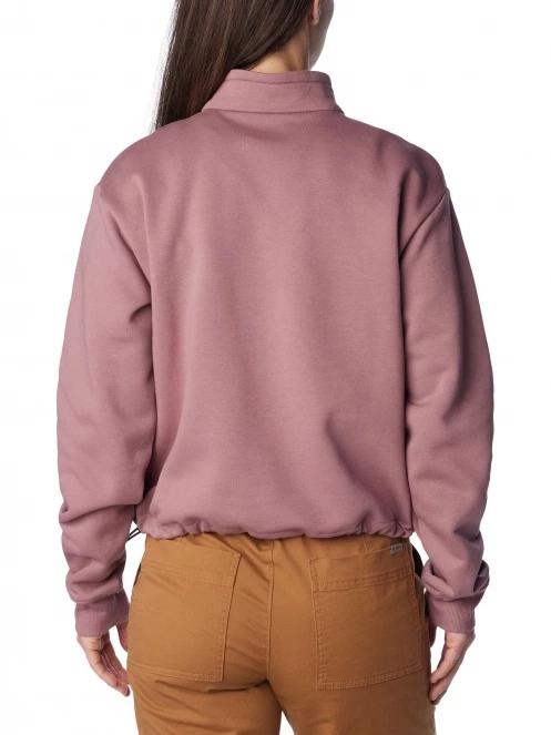 Columbia Columbia Lodge Quarter Zip női pulóver piros színben 4