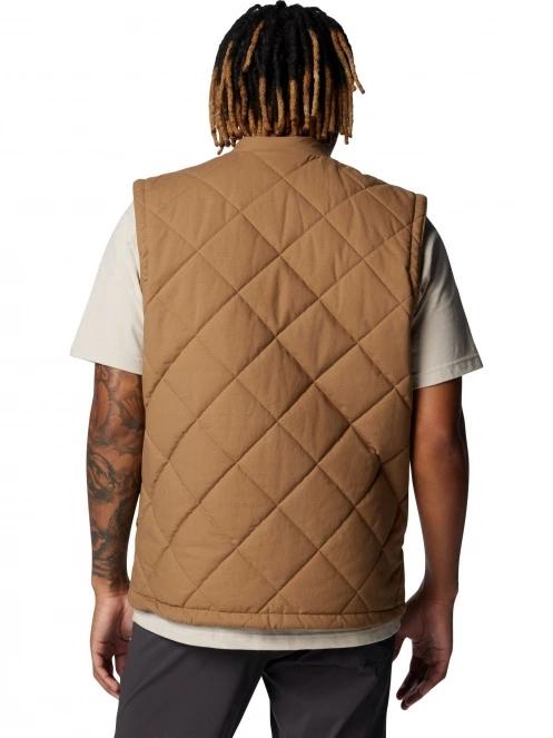 Columbia Rad Padded Vest férfi mellény barna színben 4