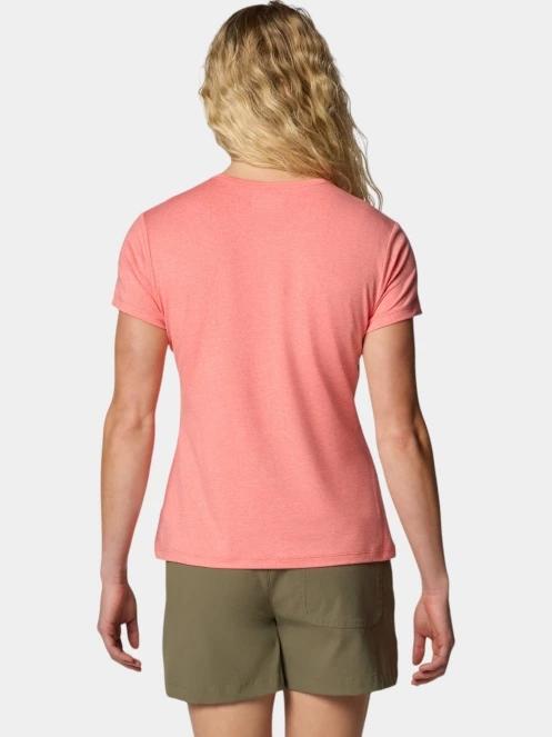 Columbia Sloan Ridge Graphic SS Tee női rövid ujjú póló piros színben 4