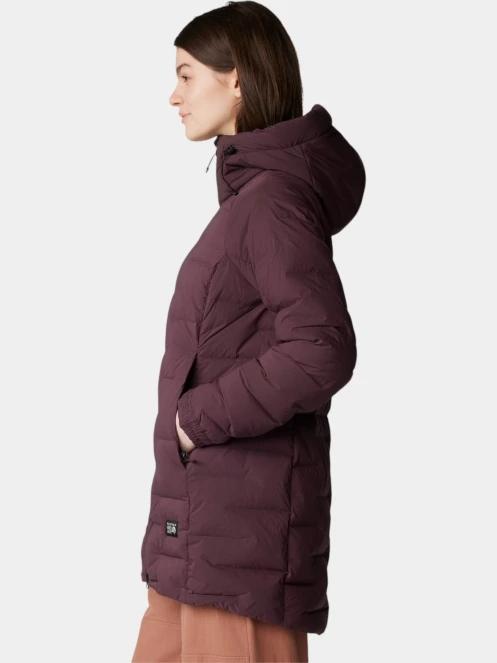 Mountain Hardwear Stretchdown Parka női pehelykabát bordó színben 3