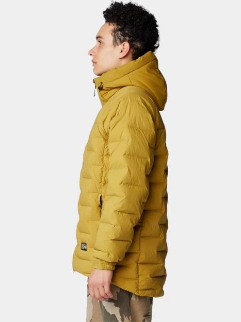 Mountain Hardwear Stretchdown Parka férfi pehelykabát sárga színben 3