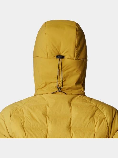 Mountain Hardwear Stretchdown Parka férfi pehelykabát sárga színben 9