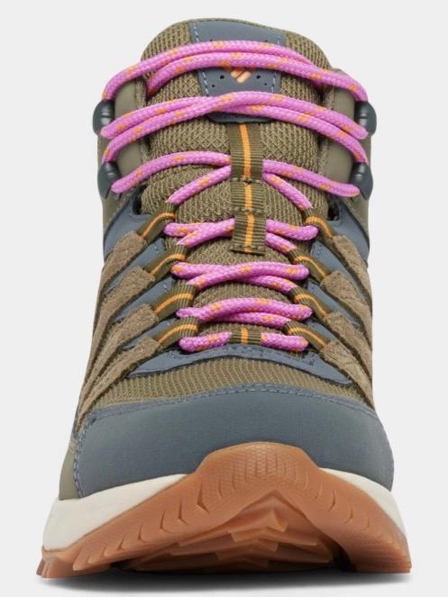 Columbia Strata Trail Mid WP női túrabakancs zöld színben 5