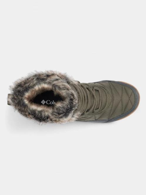 Columbia Minx Shorty IV női csizma zöld színben 9