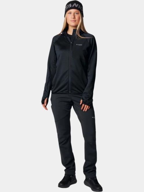 Columbia Triple Canyon Grid Fleece Full Zip női polár pulóver fekete színben 5