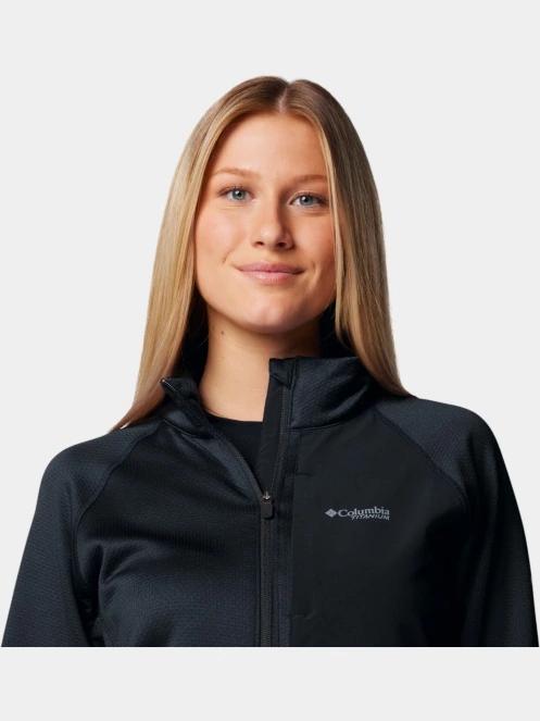 Columbia Triple Canyon Grid Fleece Full Zip női polár pulóver fekete színben 6