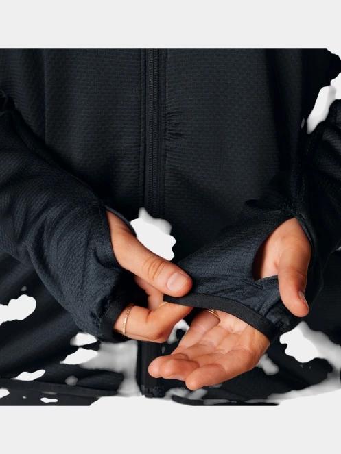 Columbia Triple Canyon Grid Fleece Full Zip női polár pulóver fekete színben 7