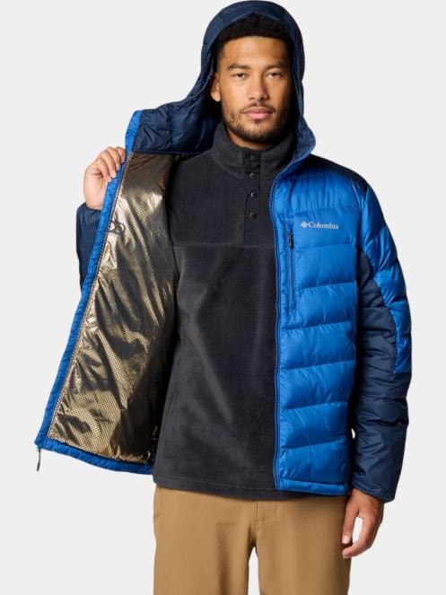 Columbia Labyrinth Loop II Hooded Jacket férfi átmeneti kabát kék színben 7