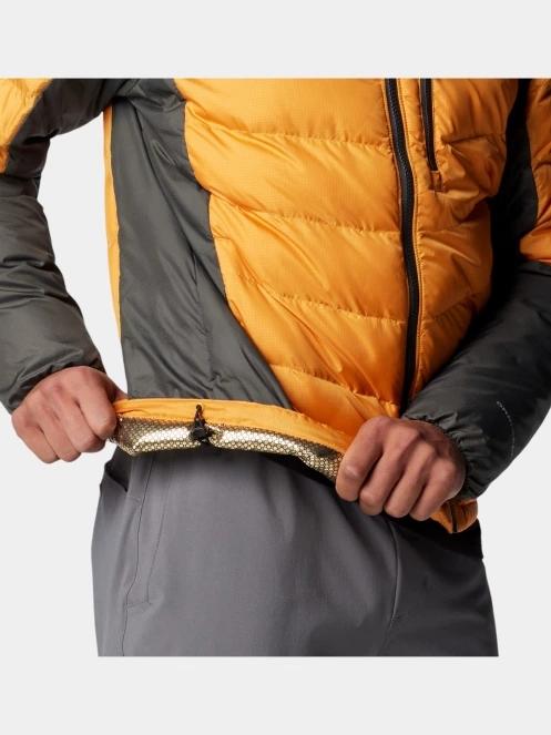 Columbia Labyrinth Loop II Hooded Jacket férfi átmeneti kabát sárga színben 6