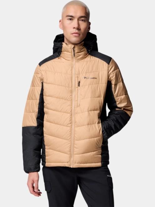 Columbia Labyrinth Loop II Hooded Jacket férfi átmeneti kabát homok színben 2
